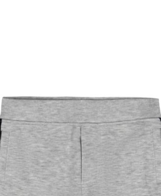 Boys' 2T-7 Striped Detail Hoodie and Shorts, 2-Piece Set