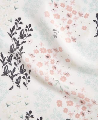 Dainty Floral Square Scarf