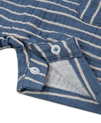 Baby Boys' Crewneck T-Shirt and Shortall, 2-Piece Set