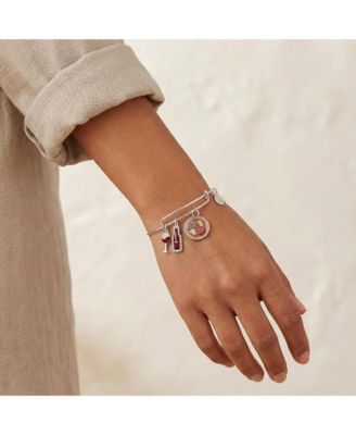 Wine And Cheese Bff Bangle Bracelet Set Of 2