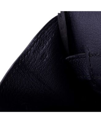 Pre-Owned HERMES Birkin 30 Handbag Blue Epsom with Palladium Hardware