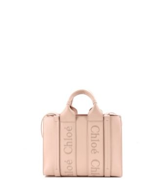 Small Woody Convertible Tote Leather