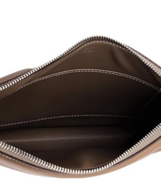 Pre-Owned HERMES Cadenas Pouch Tadelakt