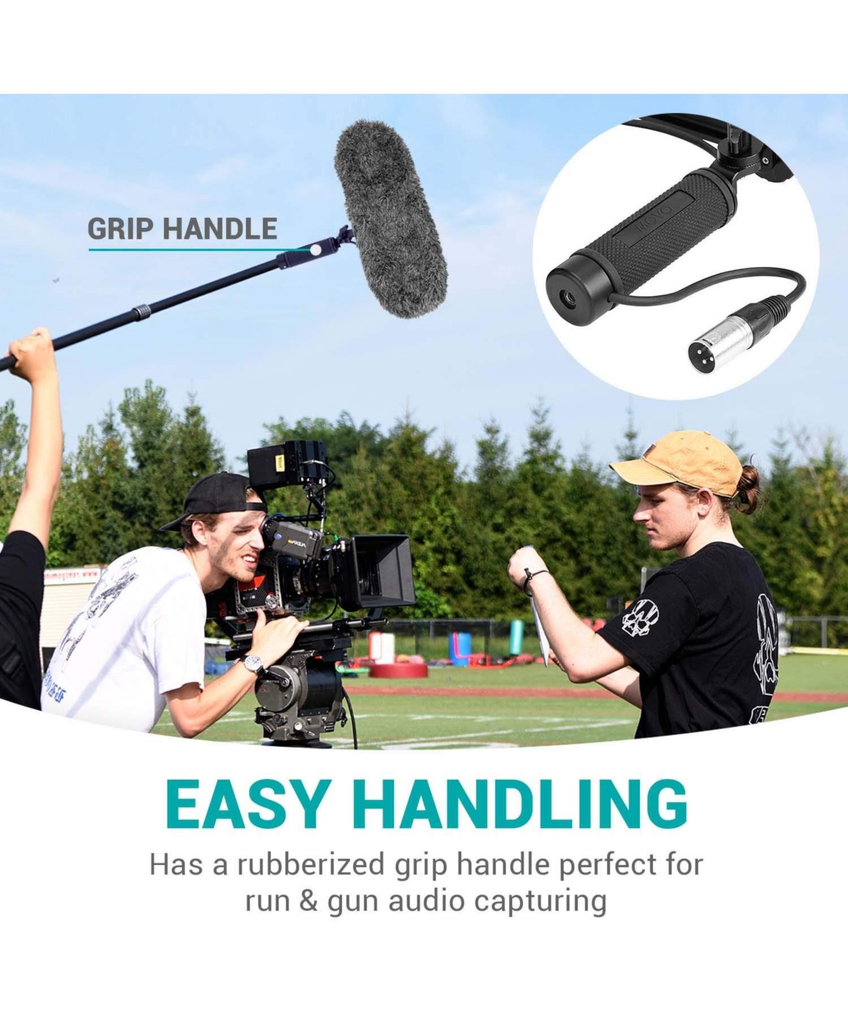 Movo BWS1000 Blimp Wind & Vibration Protection System for Shotgun Microphones