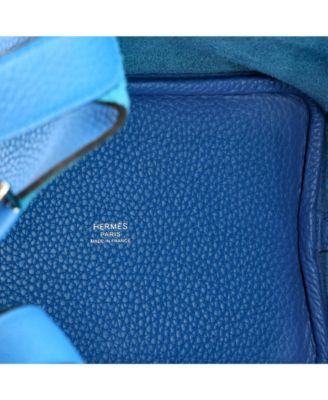 Pre-Owned HERMES PM Picotin Lock Bag Clemence