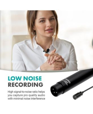 LV4-O2 Omnidirectional Lavalier Mic Set - XLR Phantom Powered