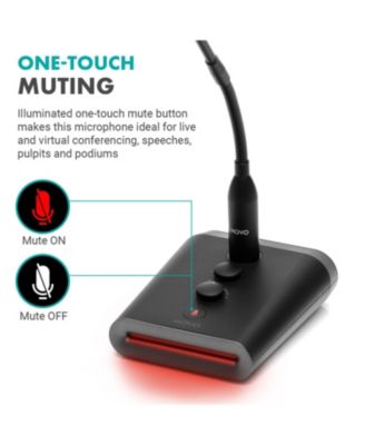 GM-7 USB Gooseneck Microphone for Computers