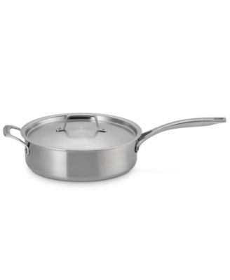 Essential Stainless Steel 4.6-Quart Saut&eacute; Pan