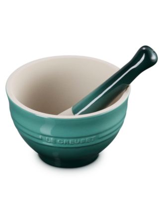 Stoneware 2-Pc. Mortar and Pestle Set