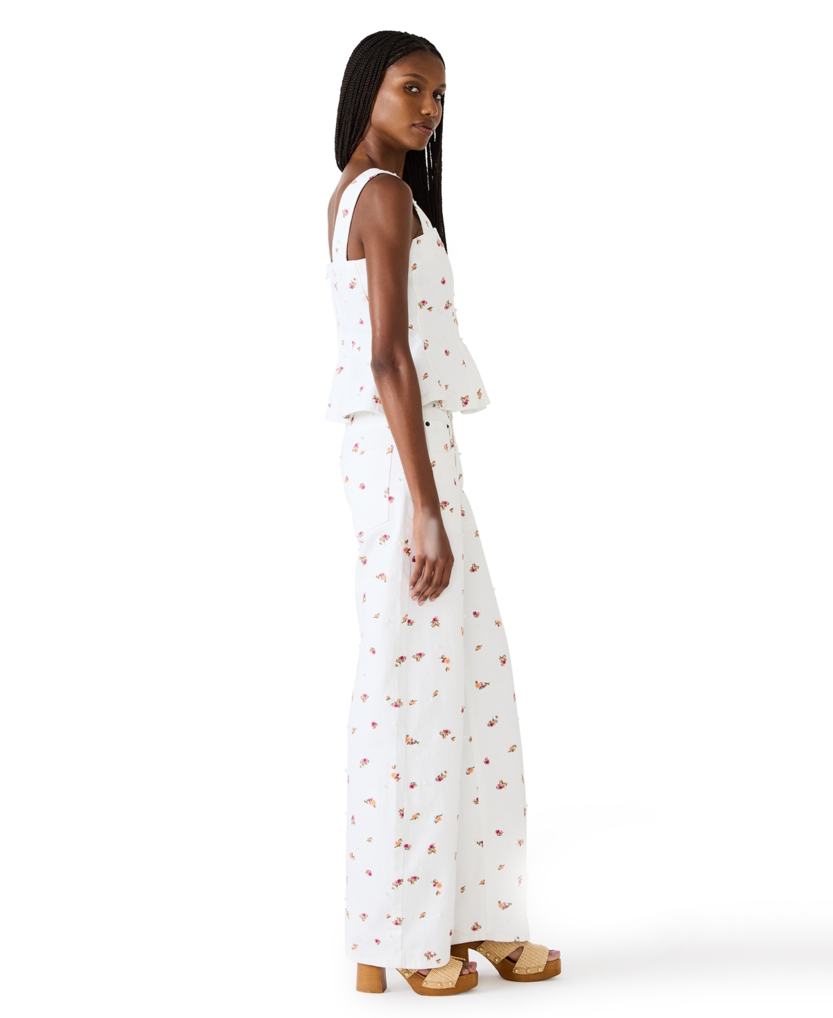 Steve Madden Women's Fiorella Square Neck Top