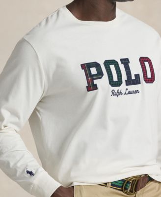 Men's Big & Tall Long-Sleeve Graphic T-Shirt