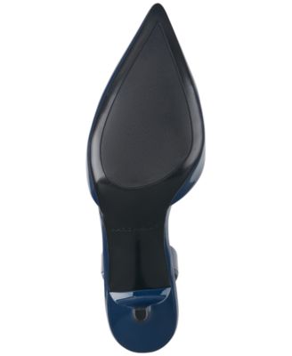 Women's Iced Slingback Kitten Heel Pumps