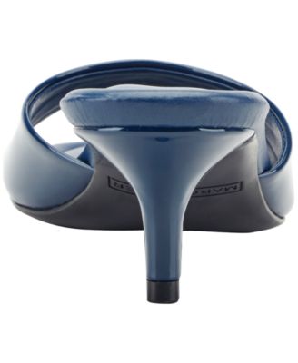 Women's Sagi Slip-On Kitten Heel Dress Sandals