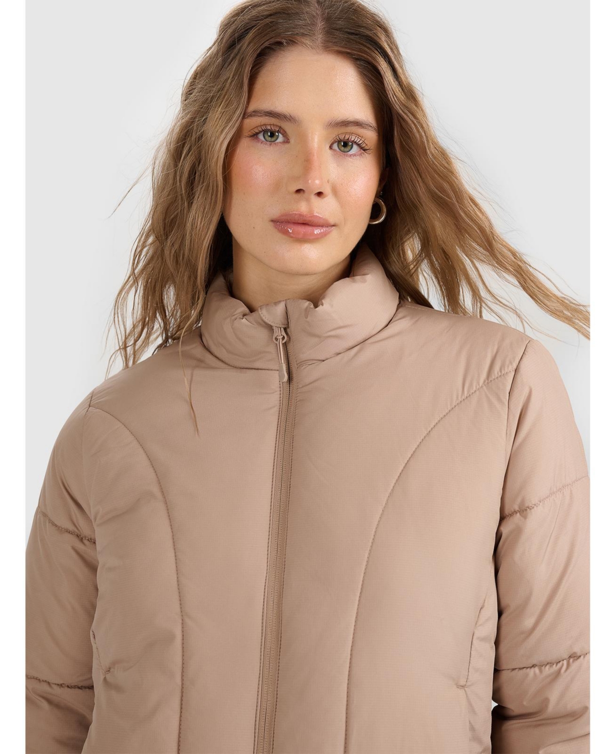 4F Women's down jacket with synthetic filling