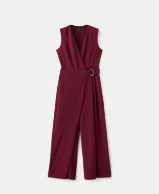 Women's Belt Wrap Jumpsuit