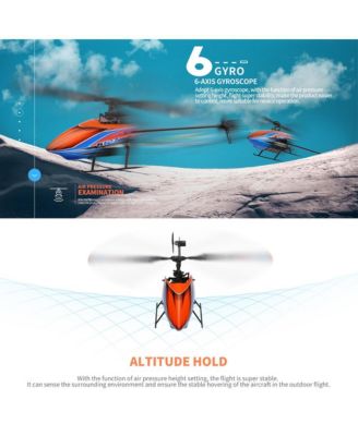 2.4G 4-Channel RC Helicopter with Auto-Hover & 6-Axis Gyro, Beginner Friendly Design