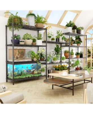 5-Tier 45 in W x 72 in H x 20 in D Height Adjustable Garage Wire Shelving Unit