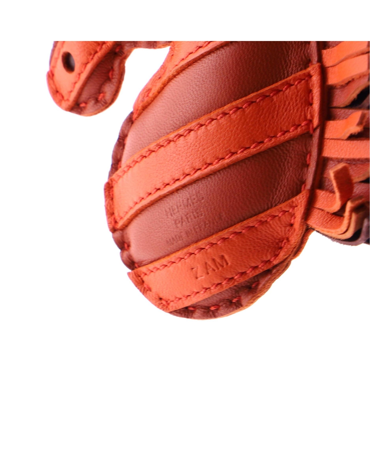 Pre-Owned Hermes GeeGee Savannah Bag Charm Leather