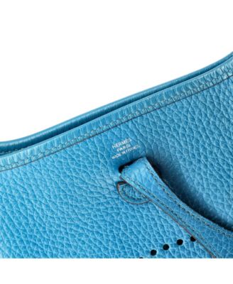 Pre-Owned HERMES TPM Evelyne Bag Gen III Clemence