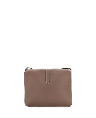 Pre-Owned HERMES Steve Light Junior Messenger Bag Togo