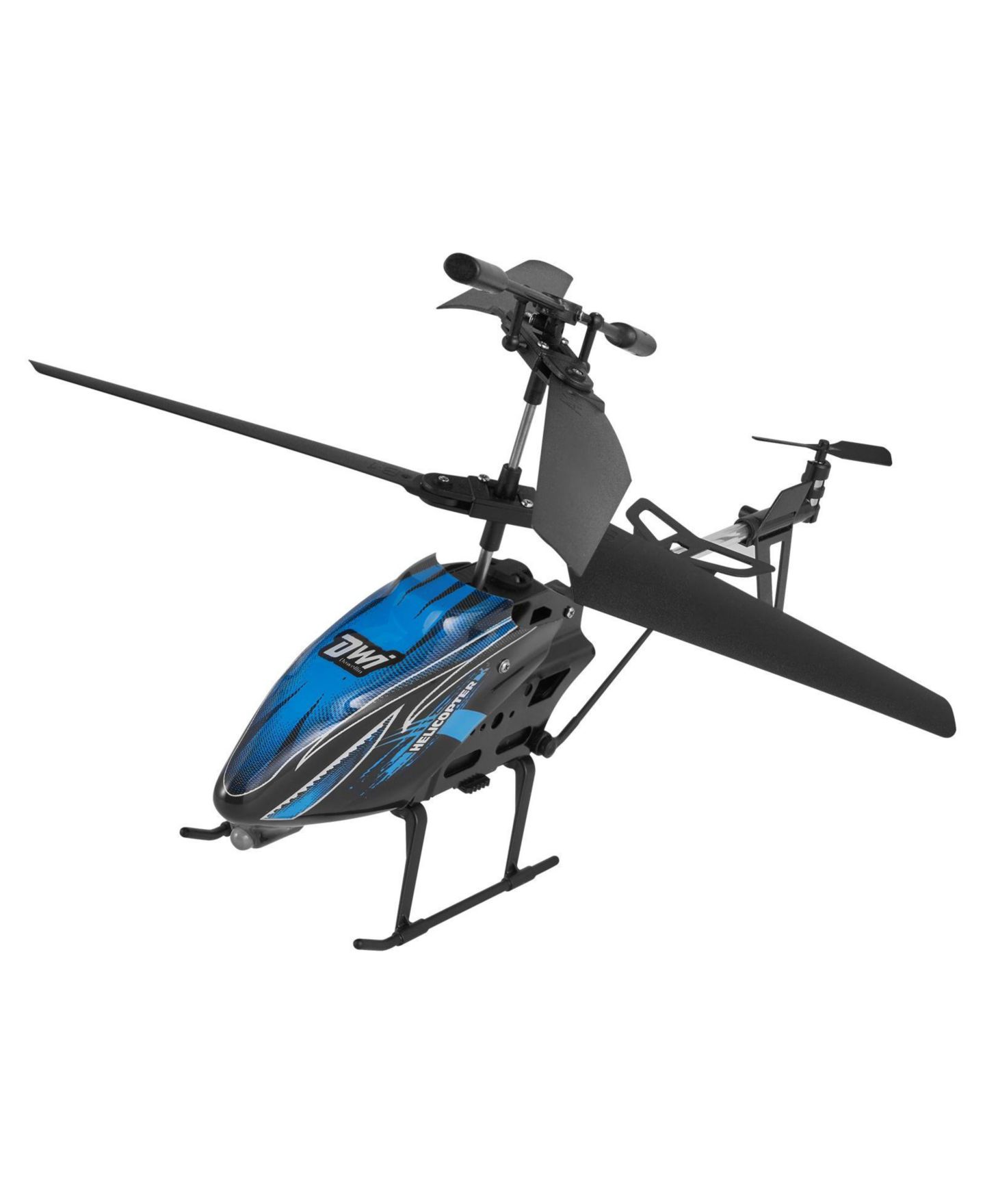 Детская игрушка HONGGE 6-Axis Gyro Stabilization LED Light Remote Control Helicopter, цвет: Синий — фото 1