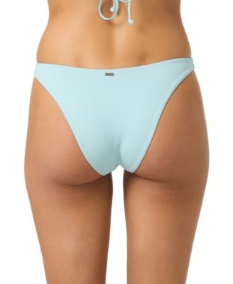 Women's Saltwater Flamenco Solid Cheeky Coverage Swim Bottoms