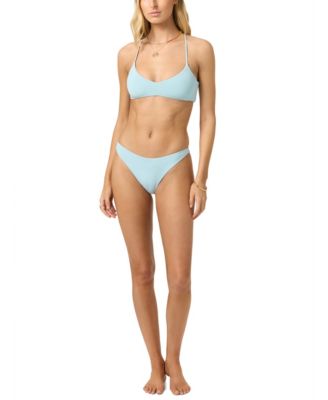 Women's Saltwater Flamenco Solid Cheeky Coverage Swim Bottoms