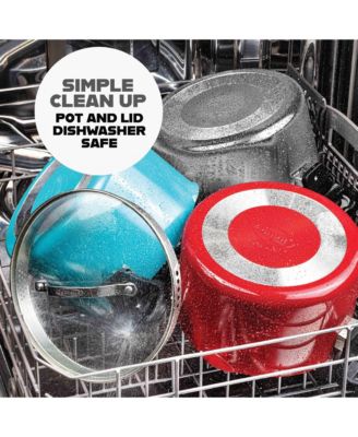   5 Qt. Stainless Steel Pasta Pot with Twist and Lock Handles