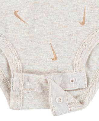Baby Boys' and Girls' Crewneck Bodysuits and Pants, 3-Piece Set