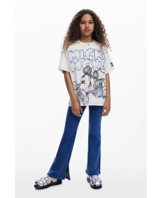 Girls Girls's Elastic denim trousers