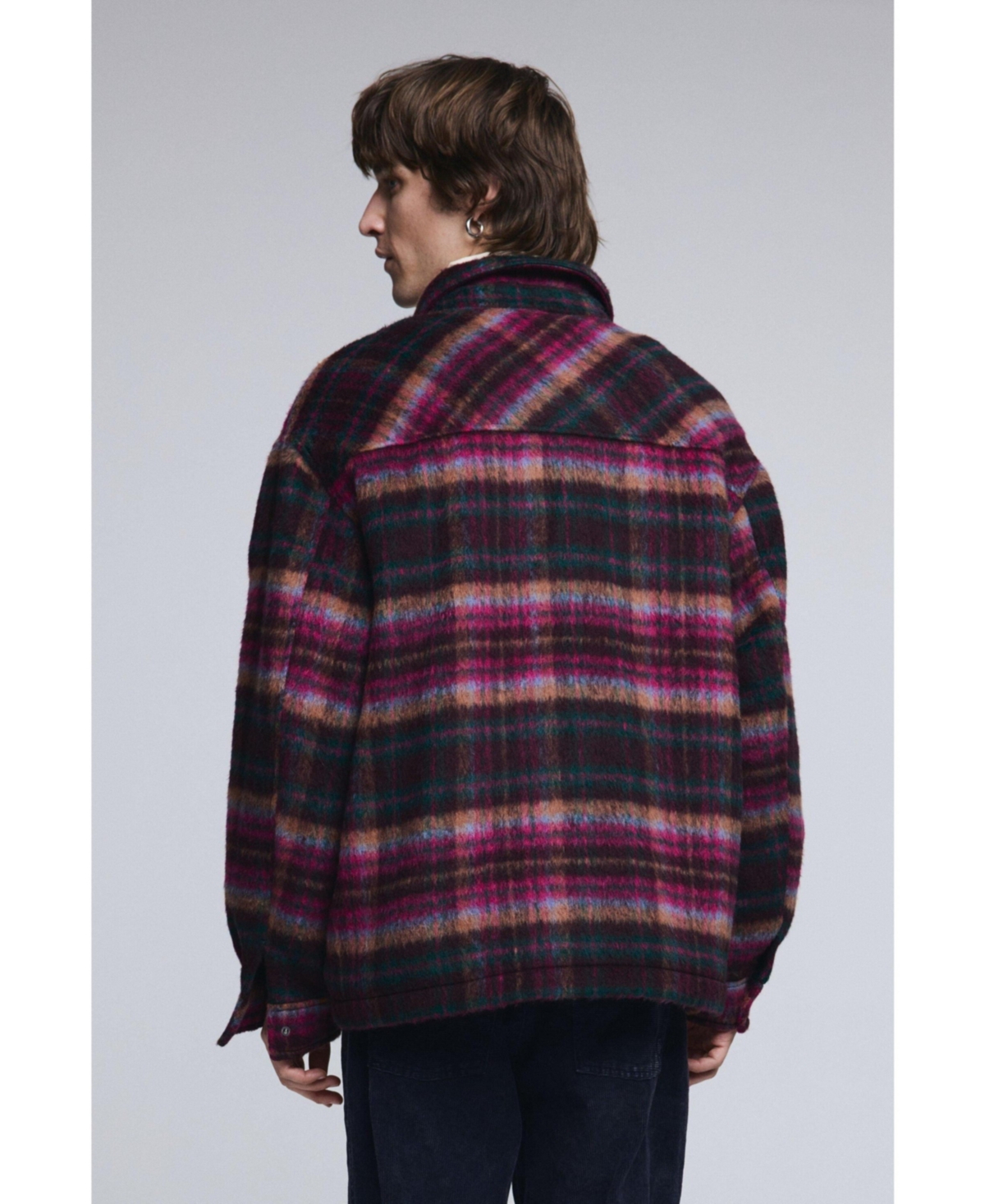 Desigual Men's Checkered jacket with pockets