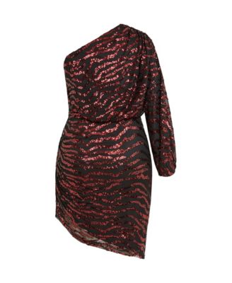 Women's Sequin Stripe Dress