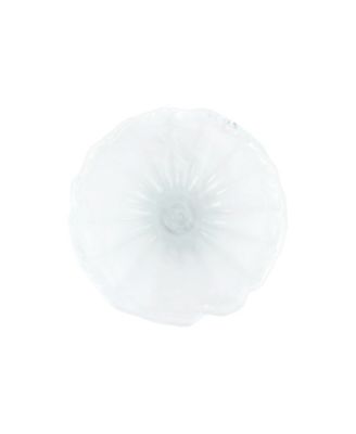 Onda 20 oz. Glass White Small Bowl