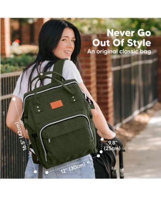 Original Diaper Bag Backpack, Multi-Functional Baby Diaper Bags with Changing Pad