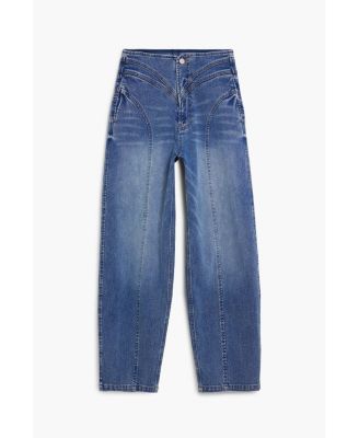 Women's Balloon jeans with seams