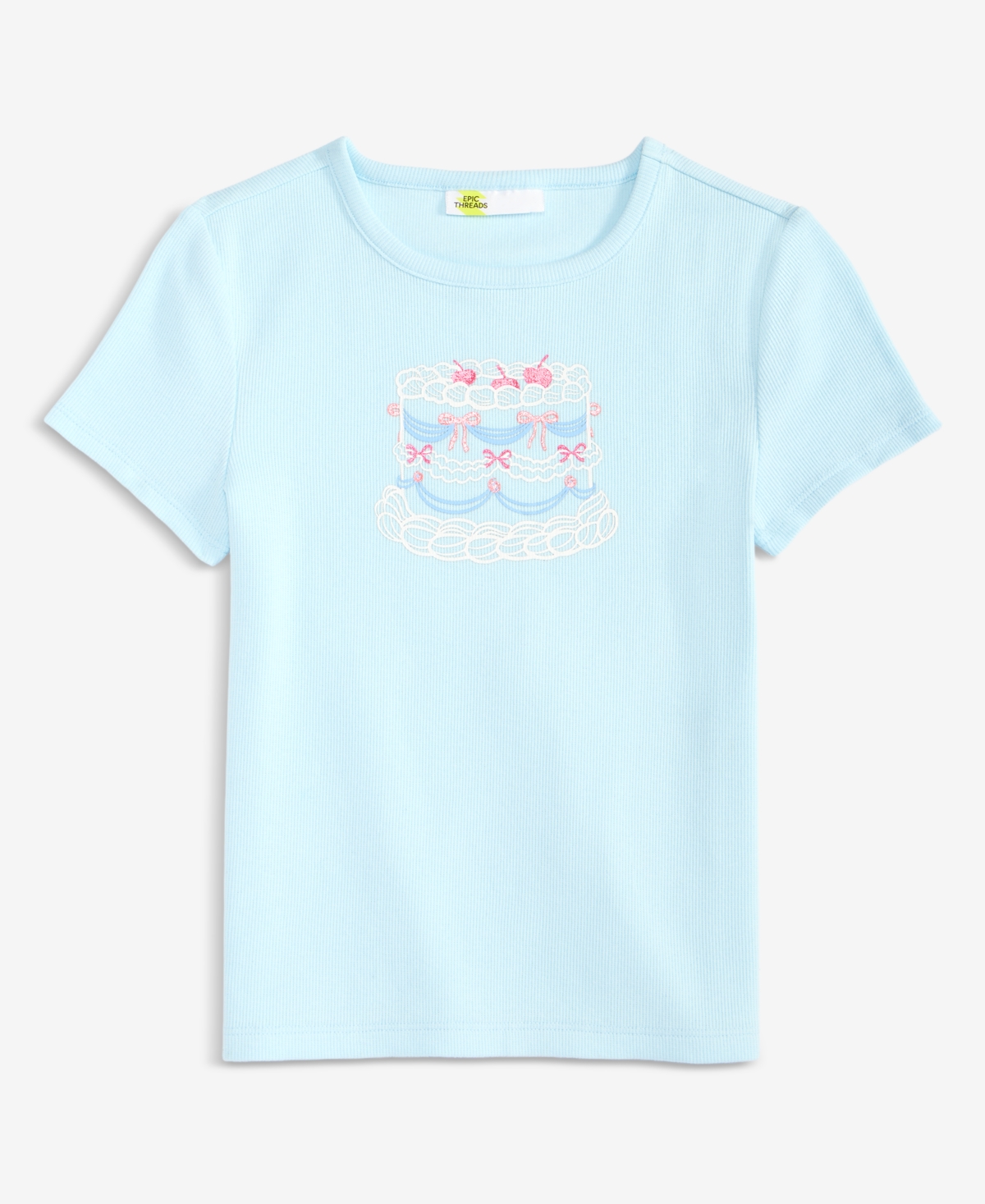 Epic Threads Girls' Xs-xl Cake Baby Tee, Macy's Exclusive