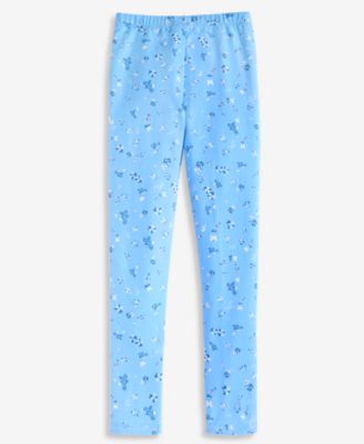 Girls' 5-20 Floral-Print Leggings