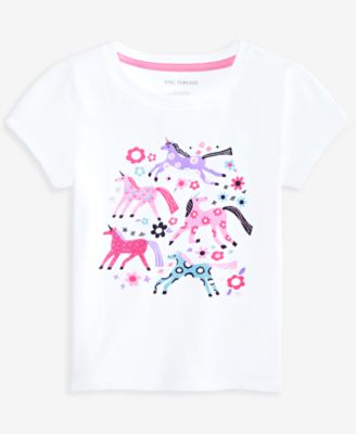 Girls' 12M-5T Unicorns Tee