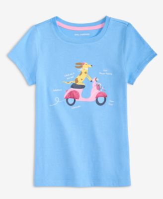 Girls' 12M-5T Scooter Pup Tee
