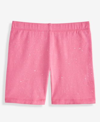 Girls' Toddler 12M-5T Sparkle-Print Bike Shorts