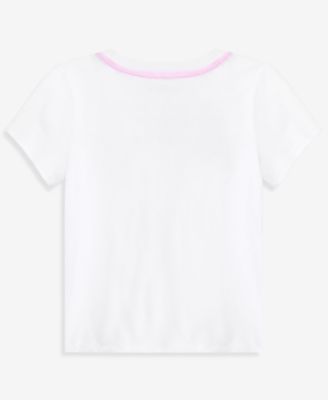 Girls' 12M-5T Crochet Butterflies Tee