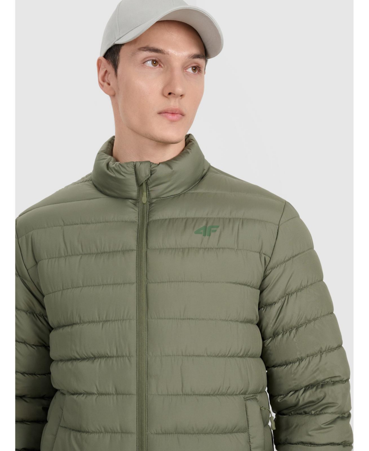4F Men's down jacket with synthetic filling