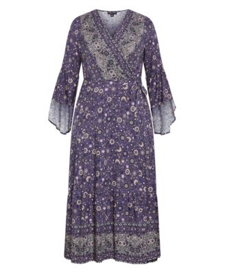 Women's Belle Wrap Maxi Dress