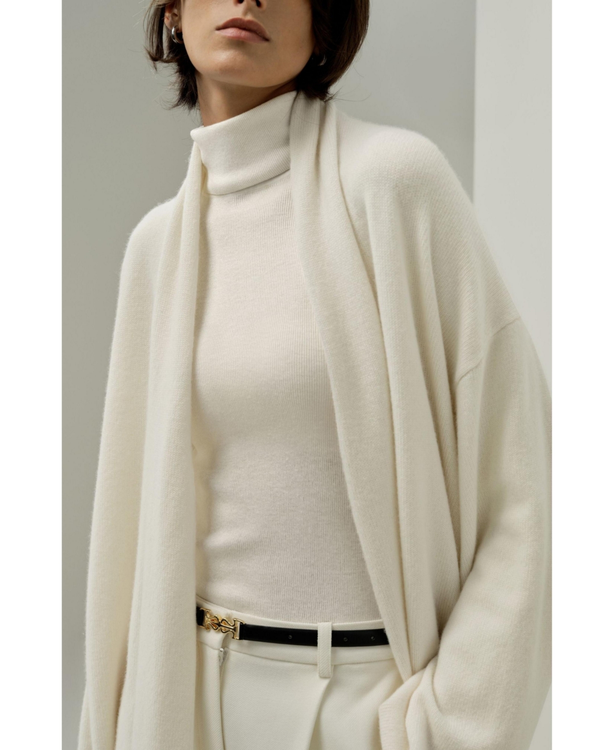 Lilysilk Women's Cashmere Lounge Wrap Cardigan