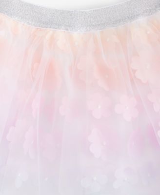 Girls' Toddler 12M-5T Rosette Tutu Skirt