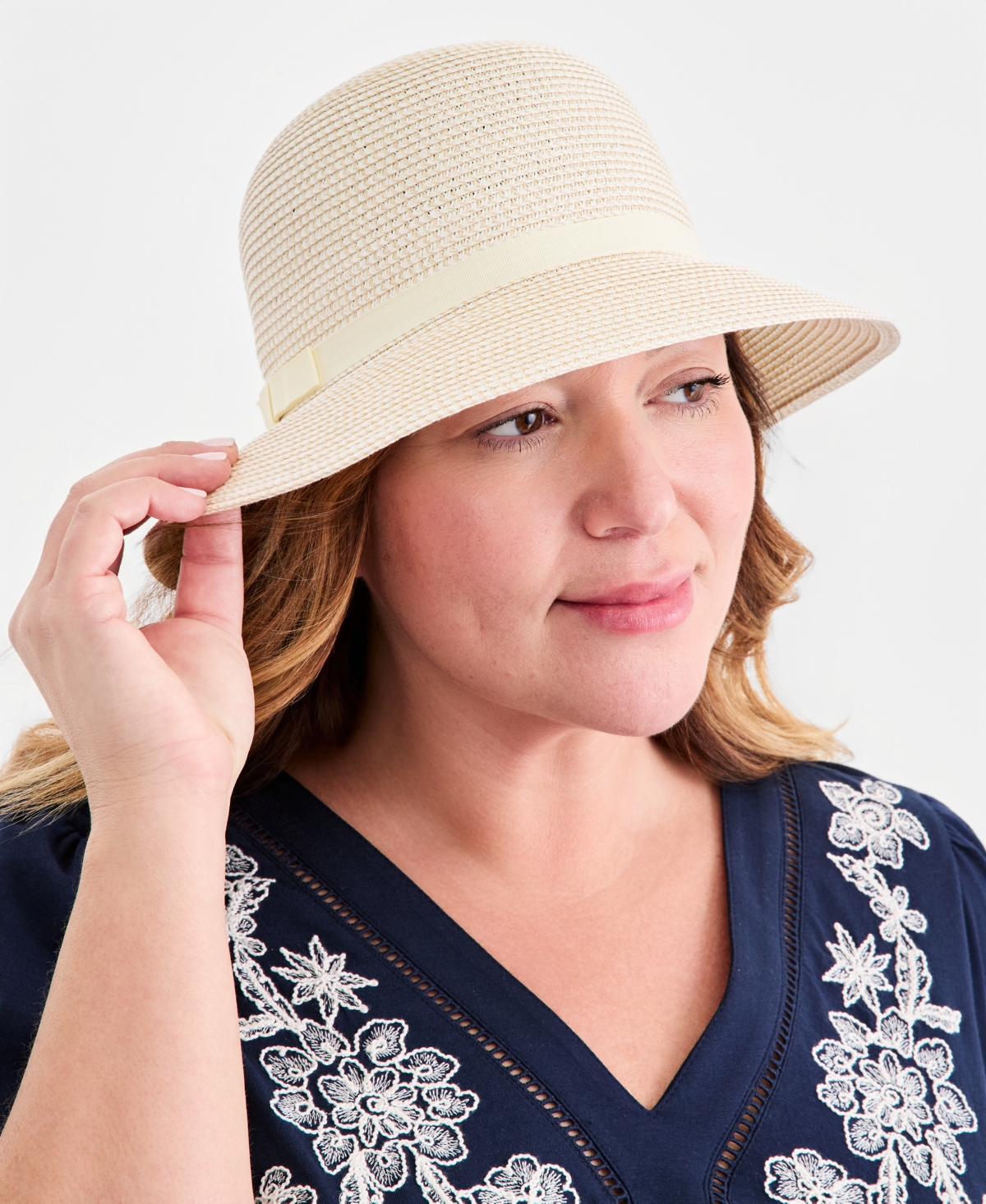Style & Co Packable Band Trim Cloche Hat, Macy's Exclusive