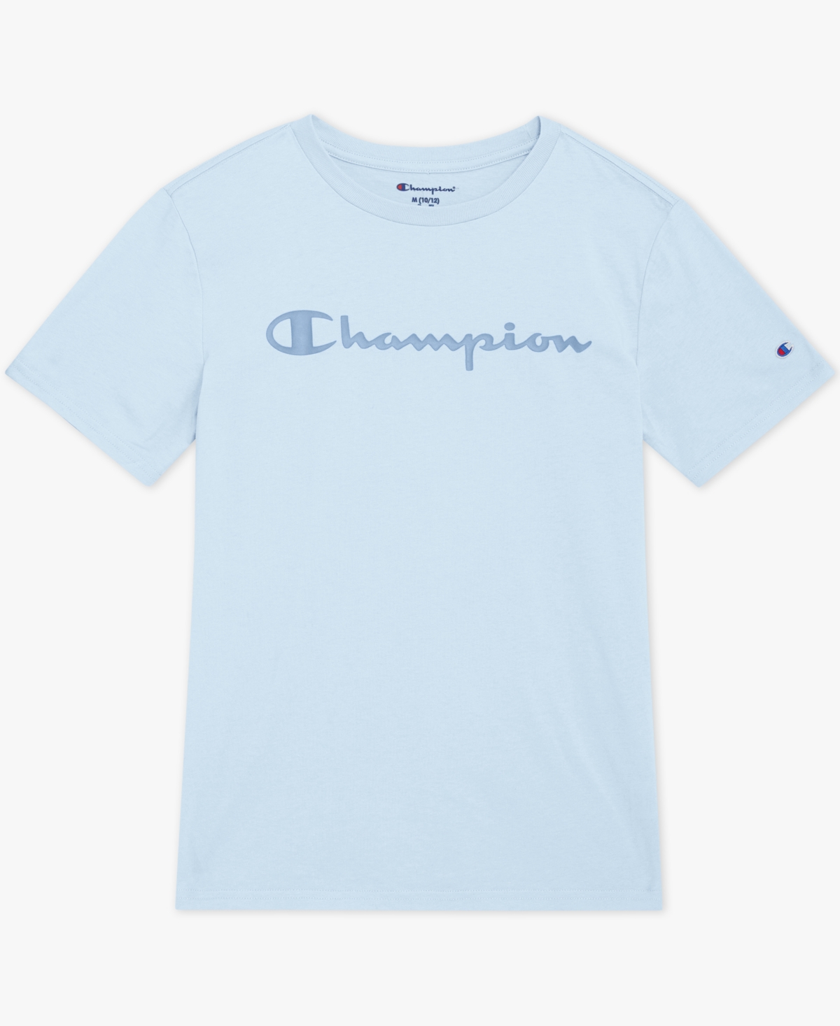 Champion Boys' 8-20 Silicone Logo Crewneck T-Shirt