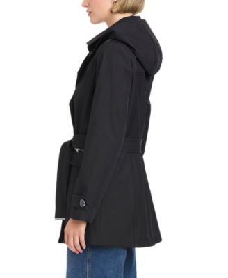 Women's Double-Breasted Belted Trench Coat