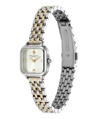 Women's Mini Grosvenor Two Tone Stainless Steel Bracelet Watch, 20mm