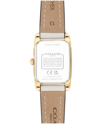 Women's Reese Chalk Leather Strap Watch, 20mm